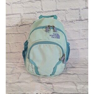 The North Face Sprout Mini Backpack Rare Light Aqua Color Great condition